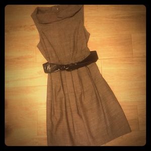Maurices Belted Brown Sleeveless Dress NWT